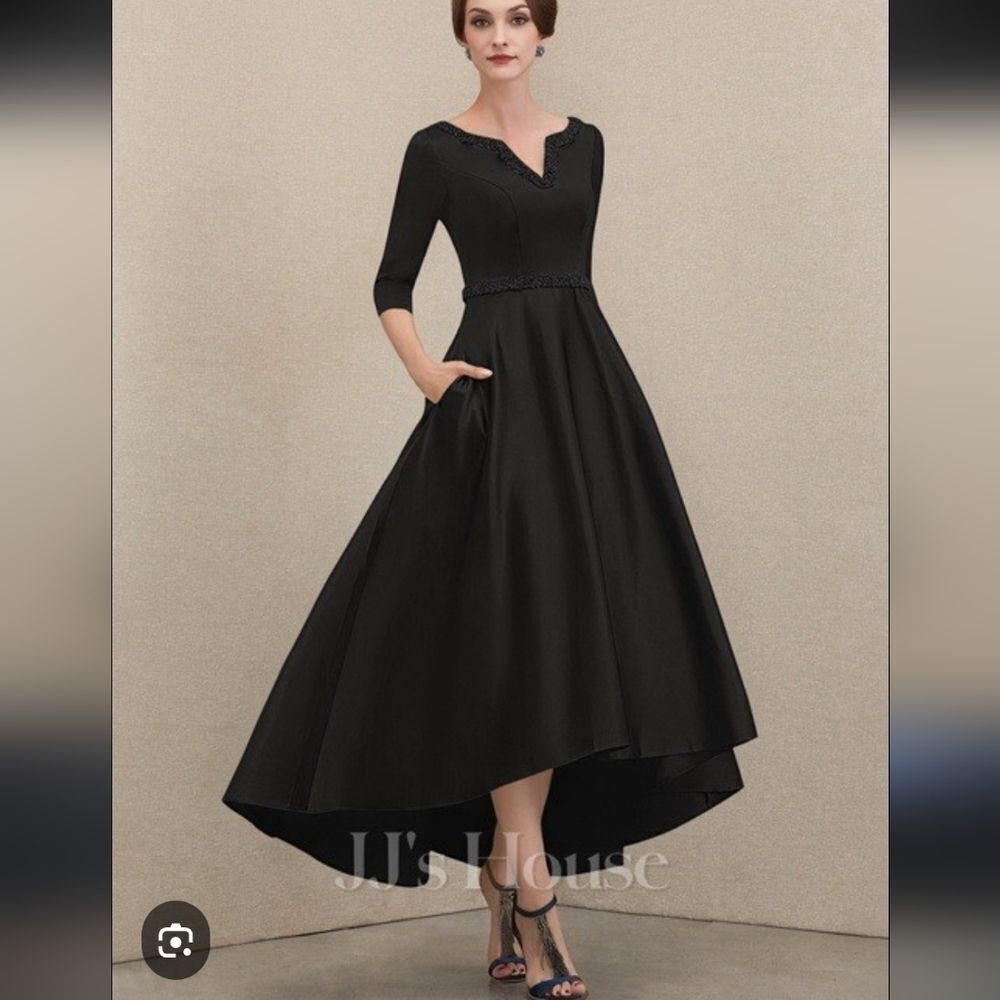 JJs House Black High Low Dress